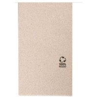 Servietten 40x40cm, 2-lagig, 1/8 Falz, Kraft-Braun