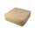 Karton-Tortenbox, 280x280x100mm, Kraft-Braun