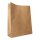BIO Papier-Blockbodenbeutel, 320x110x400mm, braun