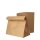 BIO Papier-Blockbodenbeutel, 190x120x295mm, braun