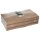 BIO Papier-Blockbodenbeutel, 185x97x220mm, braun