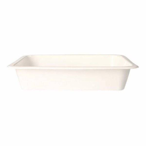 PP-Siegelschalen, Hoch, 1330ml, 1-geteilt, 227x178x49mm, Weiß