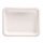 PP-Siegelschalen, Hoch, 1330ml, 1-geteilt, 227x178x49mm, Weiß