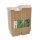 BIO Papp-Burger-Box, "Good Food", 80x80x70mm, kraftbraun