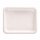 PP-Siegelschalen, Flach, 935ml, 1-geteilt, 227x178x32mm, Weiß