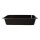 PP-Siegelschalen, Hoch, 1330ml, 1-geteilt, 227x178x49mm, Schwarz