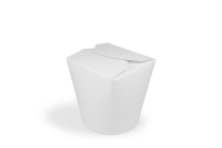 Nudelboxen Pappe, 26oz/770ml, Weiß