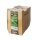BIO Papp-Burger-Box "Good Food", 125x125x70mm, kraftbraun