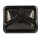 PP-Siegelschalen, Flach, 770ml, 3-geteilt, 227x178x32mm, Schwarz