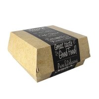 BIO Papp-Burger Box "Good Food", 180x180x80mm,...
