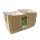 BIO Papp-Burger Box "Good Food", 180x180x80mm, kraftbraun