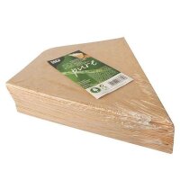 Papp-Pommes-Spitztüten mit Dip-Ecke, 215x270mm, braun/weiß