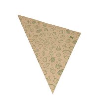 Papier-Spitztüte, braun, 48x34x19cm