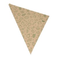 Papier-Spitztüte, braun, 525x370x370mm