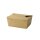 BIO Karton-Menübox, Bio-Beschichtung, 2500ml, 220x160x90mm, Kraft-Braun