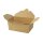 BIO Karton-Menübox, Bio-Beschichtung, 2500ml, 220x160x90mm, Kraft-Braun