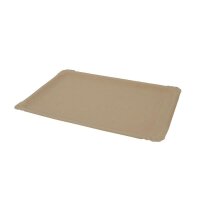 Pappteller, 180x260mm, Kraft-Braun