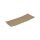 Pappteller mit Abriss, 180x80mm, Kraft-Braun
