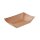 BIO Papp-Snackschale, 400ml, 170x120x40mm, Kraft-Braun