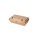 BIO Papp-Doppel-Burger-Box, 248x130x75mm, kraftbraun