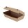BIO Papp-Doppel-Burger-Box, 248x130x75mm, kraftbraun