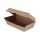 BIO Papp-Doppel-Burger-Box, 248x130x75mm, kraftbraun