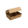 BIO Papp-Burger-Box, 2-geteilt, 205x130x110mm, kraftbraun