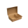 BIO Papp-Burger-Box, 2-geteilt, 205x130x110mm, kraftbraun