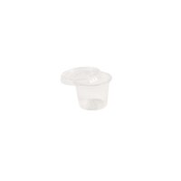 BIO PLA-Dressingbecher, 30ml, Ø45mm, Transparent