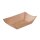 BIO Papp-Snackschale, 800ml, 210x145x50mm, Kraft-Braun