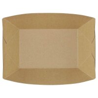 BIO Premium Papp-Snackschale, 800ml, 210x145x50mm,...