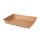 BIO Papp-Snackschale, 1250ml, 270x200x35mm, Kraft-Braun