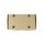 BIO Papp-Doppel-Burger-Box, 214x114x85mm, kraftbraun