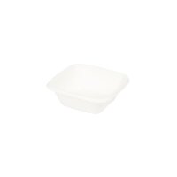 Zuckerrohr-Dressingbecher, 50ml/2oz, 80x80mm, Weiß
