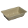 Zuckerrohr-Snackschale, 145x100x40mm, Natur