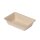 Zuckerrohr-Snackschale, 145x100x40mm, Natur