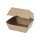 BIO Papp-Burger-Box, 170x155x100mm, kraftbraun