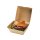 BIO Papp-Burger-Box, 170x155x100mm, kraftbraun