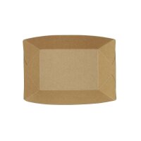 BIO Premium Papp-Snackschale, 400ml, 165x130x40mm,...