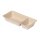 Zuckerrohr-Snackschale, 2-geteilt, A22 (A9+1), 203x96x35mm, Natur