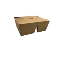 Karton-Menübox, PE-Beschichtung, 2-geteilt,...