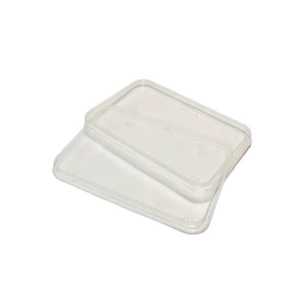 PP-Deckel, "182SQ", 182x135mm, Transparent