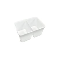 PP-Menüschale, "182SQ", 750ml, 2-geteilt,...