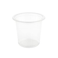 rPET-Feinkostbecher, 740ml, Ø125mm, Transparent
