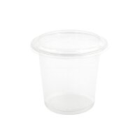 rPET-Feinkostbecher, 740ml, Ø125mm, Transparent