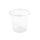 rPET-Feinkostbecher, 740ml, Ø125mm, Transparent