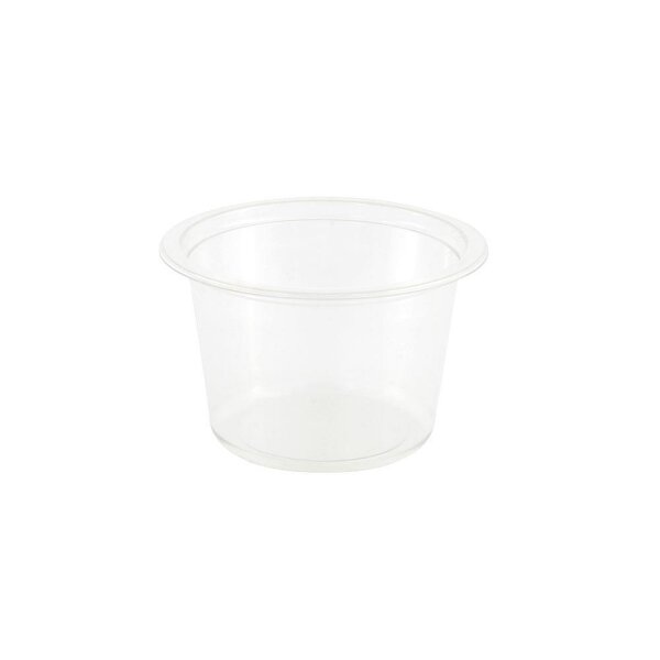 rPET-Feinkostbecher, 380ml, Ø125mm, Transparent
