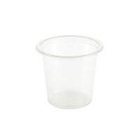 rPET-Feinkostbecher, 470mlz, Ø125mm, Transparent