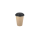 Pappbecher, 230ml, 8oz, Ø80mm, Kraft-Braun