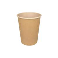 Pappbecher, 450ml, 16oz, Ø90mm, Kraft-Braun